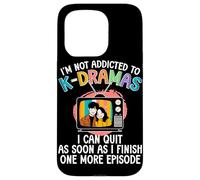 Je ne suis Pas Accro à K-Drama Un épisode de Plus, Drame coréen Coque pour iPhone 15 Pro