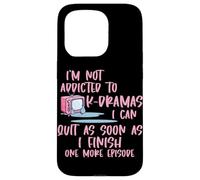 Je ne suis Pas Accro à K-Drama Un épisode de Plus, Drame coréen Coque pour iPhone 15 Pro