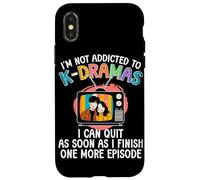 Je ne suis Pas Accro à K-Drama Un épisode de Plus, Drame coréen Coque pour iPhone X/XS