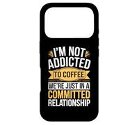 Je ne suis Pas Accro au café, Nous Sommes Juste en Couple Coque pour iPhone 17 Pro