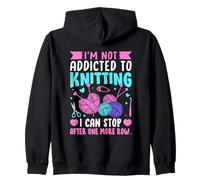 Je ne suis pas accro au tricot, je peux arrêter Sweat à Capuche
