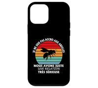 Je Ne suis Pas Accro Aux Abeilles Relation Sérieuse Humour Coque pour iPhone 12 Mini