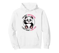 Je ne suis Pas Antisocial, Je ne t'aime Juste Pas, drôle et Antisocial Sweat à Capuche