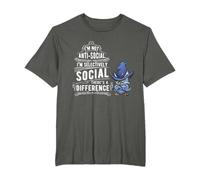 je ne suis pas antisocial je suis sélectivement social c'est T-Shirt