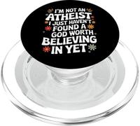 Je ne suis Pas athée, Je n'ai Tout Simplement Pas trouvé de Dieu PopSockets PopGrip pour MagSafe