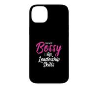 Je ne suis Pas autoritaire, J'Ai des compétences en Leadership Funny Girl Boss Coque pour iPhone 14 Plus