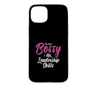 Je ne suis Pas autoritaire, J'Ai des compétences en Leadership Funny Girl Boss Coque pour iPhone 15 Plus
