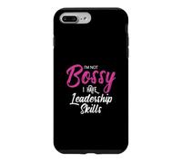 Je ne suis Pas autoritaire, J'Ai des compétences en Leadership Funny Girl Boss Coque pour iPhone 7 Plus/8 Plus