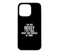 Je ne suis Pas autoritaire, Je Sais Juste ce Que tu Devrais Faire de drôle Coque pour iPhone 15 Pro Max