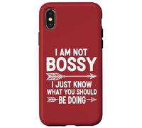 Je ne suis pas autoritaire, je sais juste ce que tu devrais faire de drôle Coque pour iPhone X/XS