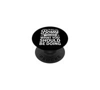 Je ne suis Pas autoritaire, Je Sais Juste ce Que tu Devrais Faire de drôle PopSockets PopGrip Adhésif