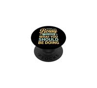 Je ne suis Pas autoritaire, Je Sais Juste ce Que tu Devrais Faire PopSockets PopGrip Adhésif