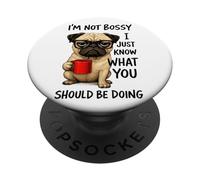 Je ne suis pas autoritaire, je sais juste ce que tu devrais faire PopSockets PopGrip Adhésif