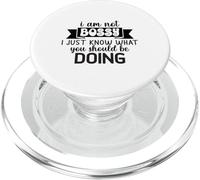 Je ne suis Pas autoritaire, Je Sais Juste ce Que tu Devrais Faire PopSockets PopGrip pour MagSafe