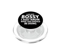 Je ne suis Pas autoritaire, Je Sais Juste ce Que tu Devrais Faire PopSockets PopGrip pour MagSafe