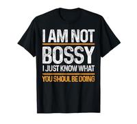Je ne suis pas autoritaire, je sais juste ce que tu devrais faire rétro T-Shirt