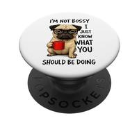 Je ne suis Pas autoritaire, Je Sais Juste ce Que tu Devrais PopSockets PopGrip Adhésif