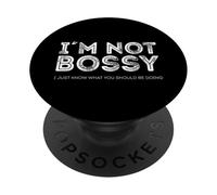 Je ne suis Pas autoritaire, Je Sais Juste ce Que Vous Devriez Faire PopSockets PopGrip Adhésif