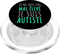 Je Ne suis Pas Bizarre Je suis Autiste Asperger Humour PopSockets PopGrip pour MagSafe