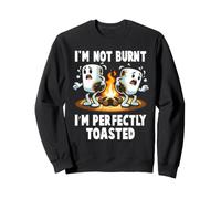 Je ne suis Pas brûlé, Je suis Parfaitement grillé S'more Lover Camping Sweatshirt