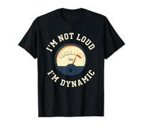 Je ne suis Pas Bruyant, Je suis ingénieur du Son Dynamic VU Meter T-Shirt