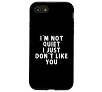 Je ne suis Pas Calme, Je n'aime Tout Simplement Pas Ton Sarcasme Coque pour iPhone SE (2020) / 7/8