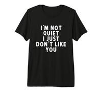 Je ne suis Pas Calme, Je n'aime Tout Simplement Pas Ton Sarcasme T-Shirt Haut de Gamme