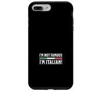 Je ne suis Pas célèbre Je suis Italien Coque pour iPhone 7 Plus/8 Plus