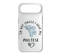 Je ne suis Pas célibataire, J'Ai Mon Bichon Maltais Disant Coque pour iPhone Air