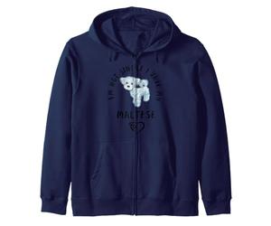 Je ne suis Pas célibataire, J'Ai Mon Bichon Maltais Disant Sweat à Capuche