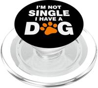 Je ne suis Pas célibataire, J'Ai Un propriétaire de Chien drôle PopSockets PopGrip pour MagSafe