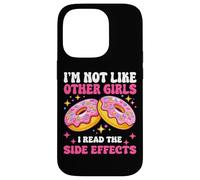 Je ne suis Pas comme Les Autres Filles, Je lis Les Effets Secondaires Coque pour iPhone 14 Pro
