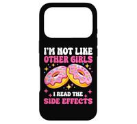 Je ne suis Pas comme Les Autres Filles, Je lis Les Effets Secondaires Coque pour iPhone 17 Pro