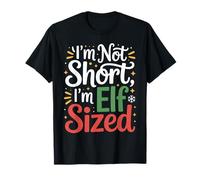 Je ne suis Pas Court, Je suis de Taille Elfe, Petite Blague de Noël T-Shirt