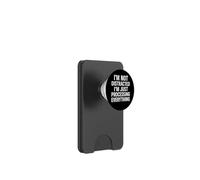 Je ne suis pas distrait - je ne fais que traiter tout PopSockets PopWallet pour MagSafe