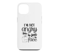 Je ne suis Pas en colère, C'est Juste Mon Visage Coque pour iPhone 13
