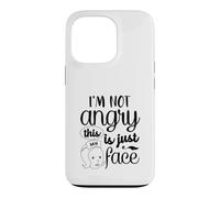 Je ne suis Pas en colère, C'est Juste Mon Visage Coque pour iPhone 13 Pro