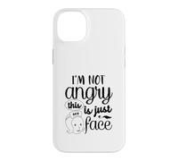 Je ne suis Pas en colère, C'est Juste Mon Visage Coque pour iPhone 14 Plus