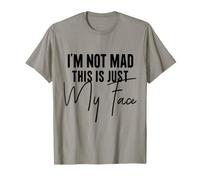 Je ne suis Pas en colère, C'est Juste Mon Visage drôle et Sarcastique T-Shirt