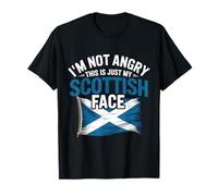 Je ne suis Pas en colère, C'est Juste Mon Visage écossais Funny Scotland T-Shirt