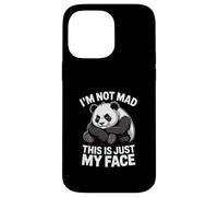 Je ne suis Pas en colère, C'est Juste Mon Visage Panda Mood Coque pour iPhone 14 Pro Max
