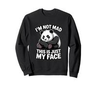Je ne suis Pas en colère, C'est Juste Mon Visage Panda Mood Sweatshirt