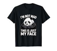 Je ne suis Pas en colère, C'est Juste Mon Visage Panda Mood T-Shirt