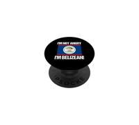 Je ne suis Pas en colère Drapeau bélizien-américain du Belize PopSockets PopGrip Adhésif