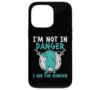 Je ne suis Pas en Danger Je suis Le Danger païen Nordique Coque pour iPhone 13 Pro
