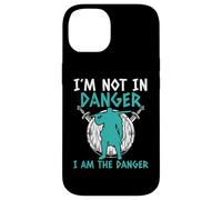 Je ne suis Pas en Danger Je suis Le Danger païen Nordique Coque pour iPhone 14