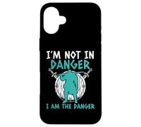 Je ne suis Pas en Danger Je suis Le Danger païen Nordique Coque pour iPhone 16 Plus