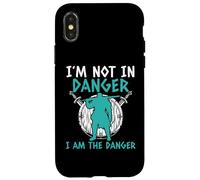 Je ne suis Pas en Danger Je suis Le Danger païen Nordique Coque pour iPhone X/XS