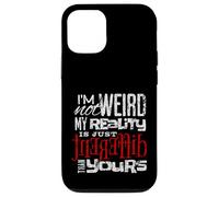 Je ne suis Pas étrange ma réalité est Un Design différent Coque pour iPhone 12/12 Pro