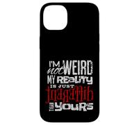 Je ne suis Pas étrange ma réalité est Un Design différent Coque pour iPhone 14 Plus